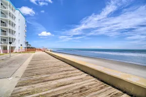 Image of Spacious 3BR Beachfront Condo with Balcony & Parking