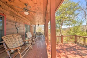 Image of Whitetail Retreat - Rustic Cabin w/ Mtn Views!