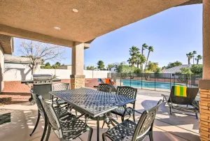 Image of Updated Las Vegas House Patio and Solar Heated Pool
