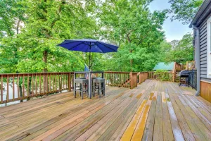 Image of Lakefront Arkansas Abode - Deck, Grill and Fire Pit