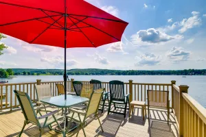 Image of Cozy Cohocton Cottage with Private Beach and Deck!