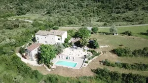 Image of Les agaves piscine panoramique vue exceptionnelle