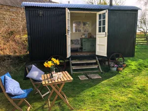 Image of Shepherd hut Glamping in Northumberland