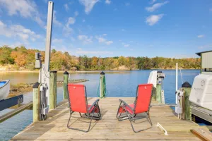 Image of Waterfront Lancaster House with Grill and Dock Access!