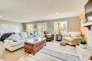 Image of Private Boat Dock: Troutman Home on the Water!