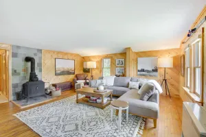 Image of Gorgeous Sunday River Cabin with Saltwater Hot Tub!