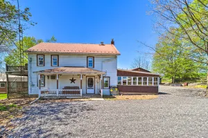 Image of Lovely Mifflinburg Farmhouse - Multiple Decks