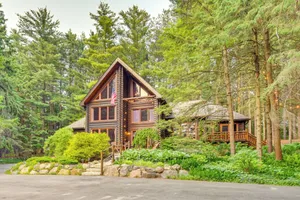 Image of Magical Metamora Cottage with Fire Pit, Pond, Deck!