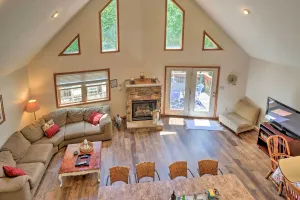Image of Deck, Hot Tub and Game Room Lake Harmony Home