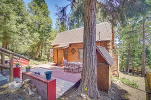 Image of Crestline Area Vacation Rental Cabin w/ Decks!