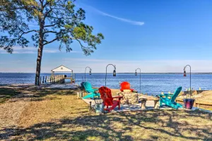 Image of East Bay Vacation Rental with Dock!