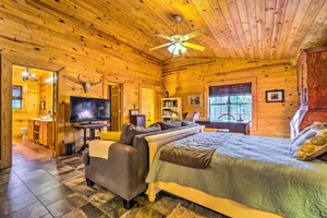 Image of Pet-Friendly Cabot Cabin with Fenced Yard!