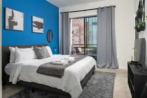 Image of Spacious 2BD with Private Balcony and Free Parking