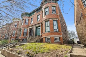 Image of Beautiful Green-Door Brownstone