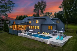 Image of New Saltwater Pool Spa Views Wilson Hideaway