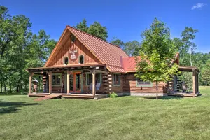 Image of Cabin on Private Island Less Than 6 Mi to Sand Valley Golf