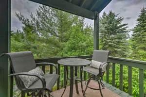 Image of Lake Placid Gem with Patio and Views Less Than 1 Mi to Beach!