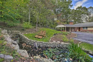 Image of Updated Ranch-Style Home with Scenic Deck, Pond