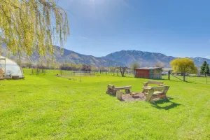 Image of 5 Mi to Downtown Logan: Scenic Retreat w/ Patio