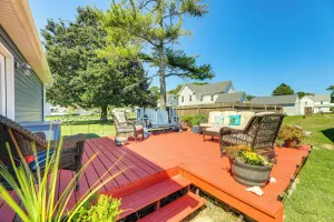 Image of Home w/ Fire Pit < 1 Mi to Willis Wharf Boat Ramp!