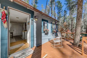 Image of Ruidoso Cabin with Decks about 1 Mi to Downtown!