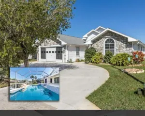 Image of Peaceful Waterfront Pool Home home