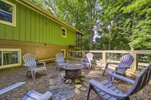 Image of Charming Maggie Valley Getaway with Fire Pit!