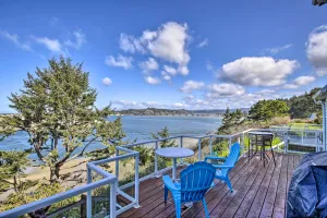 Image of Waldport Beach House with Loft, Grill and Ocean Views!