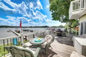 Image of Waterfront Clarklake Escape - Deck, Dock & Views