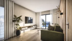 Image of Modern Apartment With Balcony