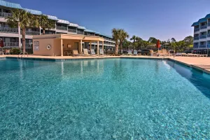 Image of Breezy Tybee Island Condo - 100 Yards from Beach!