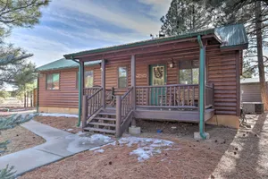 Image of Hike, Fish and Enjoy Pond On-Site Bison Ranch Cabin
