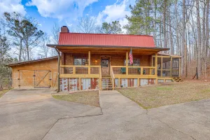 Image of Cropwell Cabin w/ Fire Pit, Near Logan Martin Lake