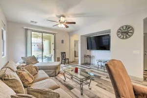 Image of Fire Table, Grill Surprise Cottage with Pool Access