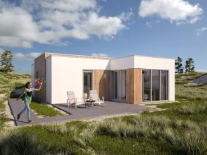 Image of Modern Bungalow With two Bathrooms, 500 m. From the Beach