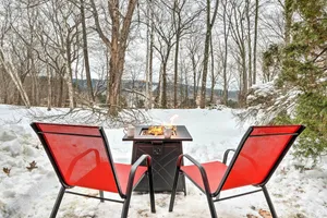 Image of Hartford Escape with Fire Pit about 3 Mi to Ski and Golf!