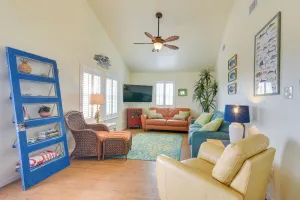 Image of Walk to Shore: Surfside Beach Home w/ Bay Views