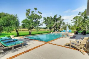 Image of Pool, Dock & Tennis Court: Home in Bay St Louis!