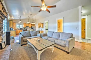 Image of Bellemont Family Home with Hot Tub and Playground Set