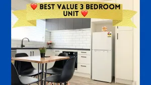 Image of 3BR Unit Free Park Wifi Campbelltown