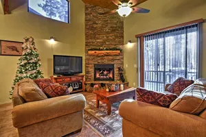 Image of Mountain Cabin Retreat with Game Room, Patio and Views