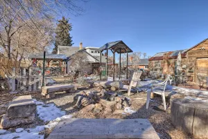 Image of Cozy and Vintage Cedar City Apartment with Fire Pit!