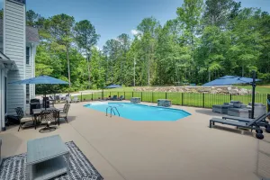 Image of Newnan Vacation Rental w/ Pool & Pickleball Court!