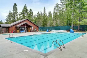 Image of Ski-in\/ski-out townhome with fireplace, pool, hot tub & on-site ski\/sled hill