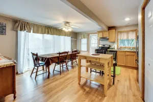 Image of Salem Vacation Home w/ Dock: Steps to Paddock Lake