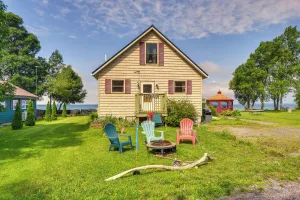 Image of Lakefront Views & Private Yard: Three Mile Bay Gem