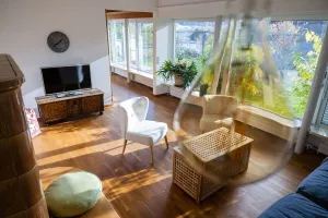 Image of Luxury apartment with terrace and garden free parking smart TV etc