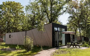Image of Nice Lodge With Dishwasher, in a Holiday Park in a Green Environment