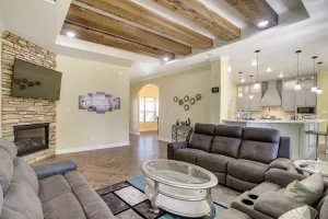 Image of Chic Texas Abode with Patio and Fenced-In Yard!