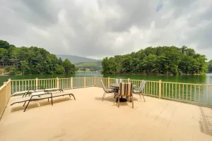 Image of Lakefront Butler Retreat with Hot Tub and Dock!